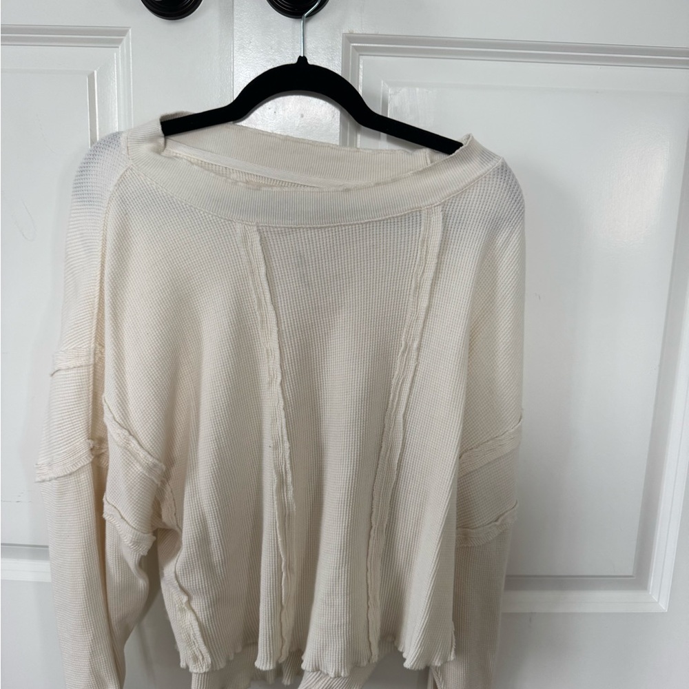 Brand New Free People Women’s Cream Sweater